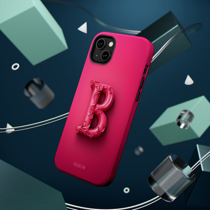 B Hot Pink - iPhone MagSafe Tough Case