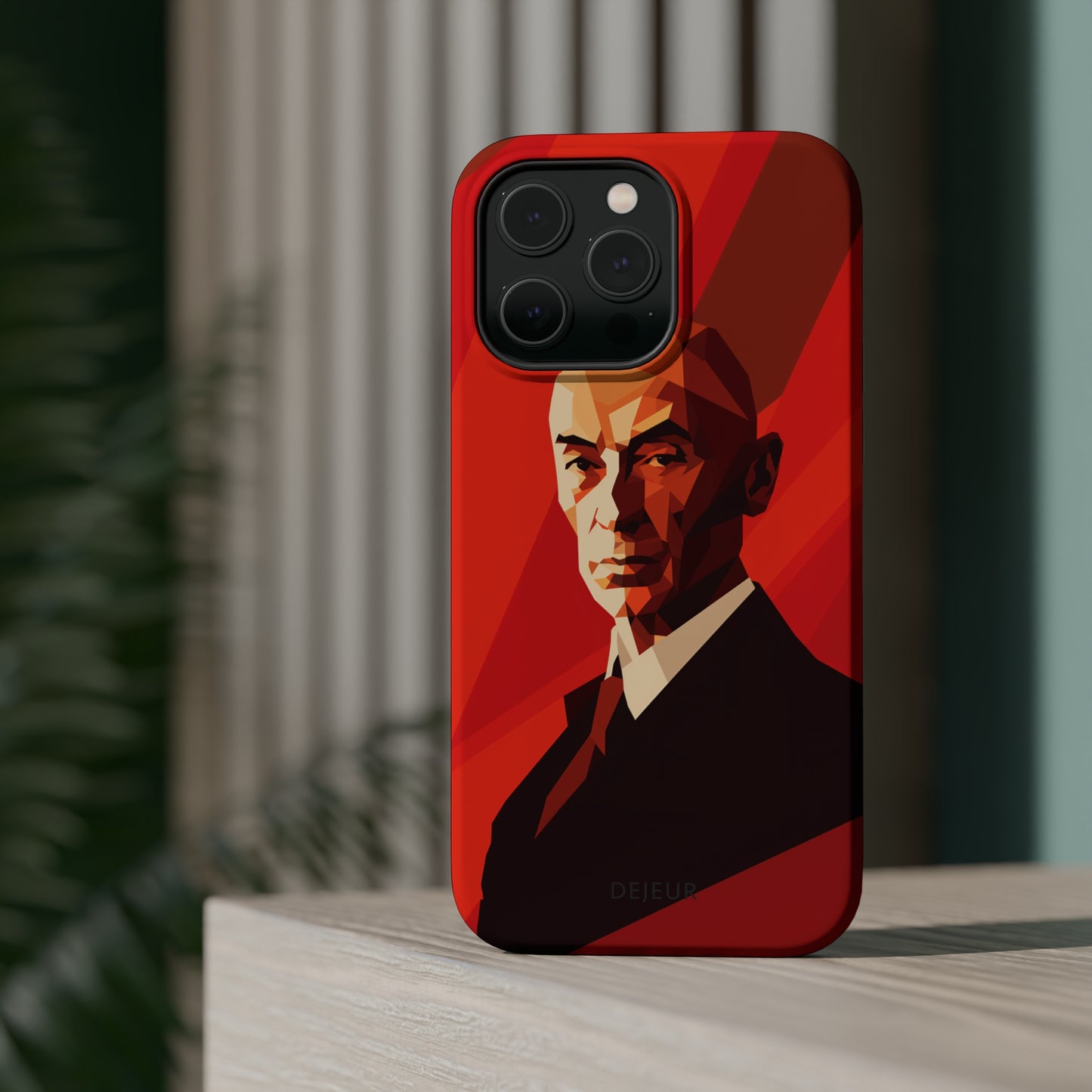 Oppenheimer Minimalist Portrait - iPhone MagSafe Tough Case