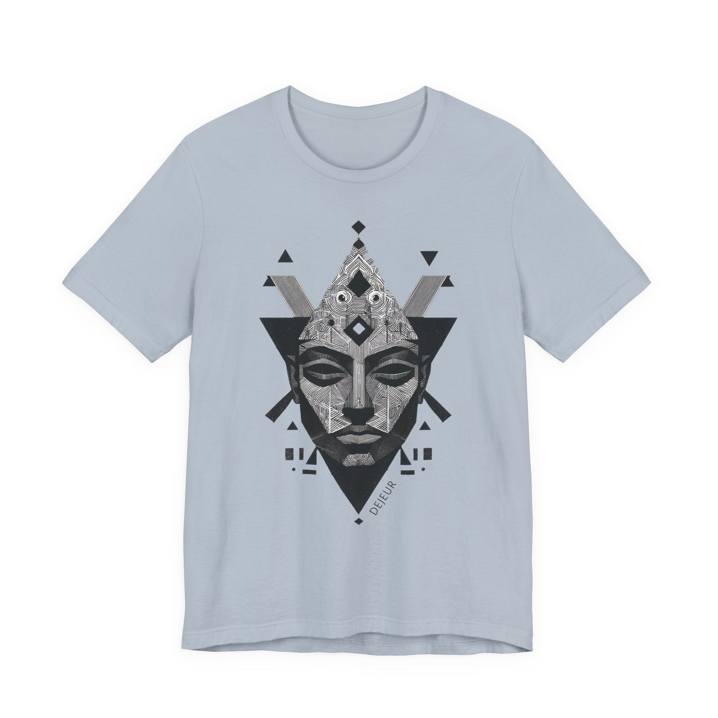 Monochrome Geometric Pharaoh - T-Shirt