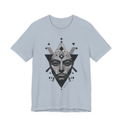 Monochrome Geometric Pharaoh - T-Shirt
