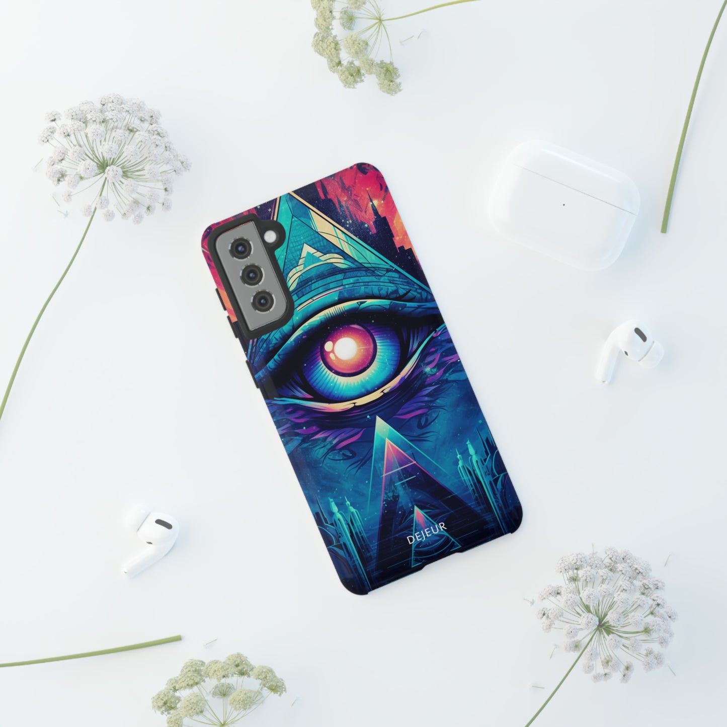 Cyberpunk 3rd Eye - Samsung Galaxy Tough Case