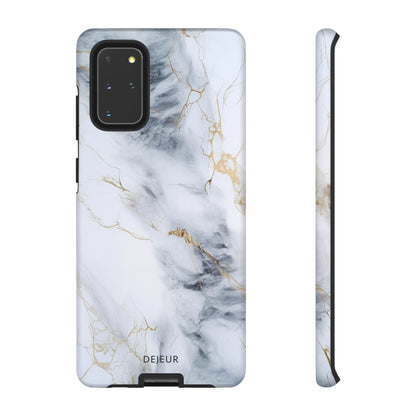 White Gold Marble - Samsung Galaxy Tough Case