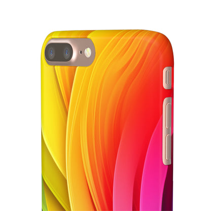 Rainbow Layers - iPhone Snap Case