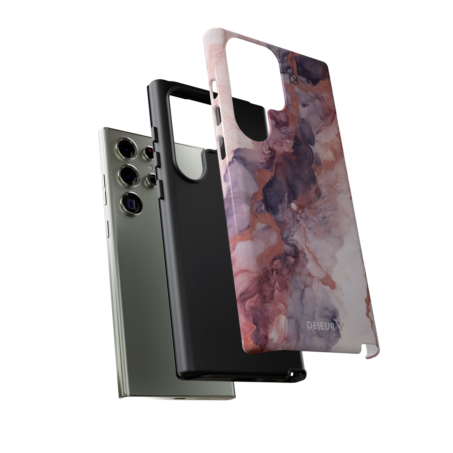 Royal Purple Marble - Samsung Galaxy Tough Case