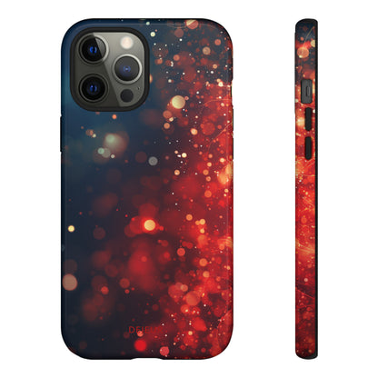 Midnight Red Shimmer - iPhone Tough Case