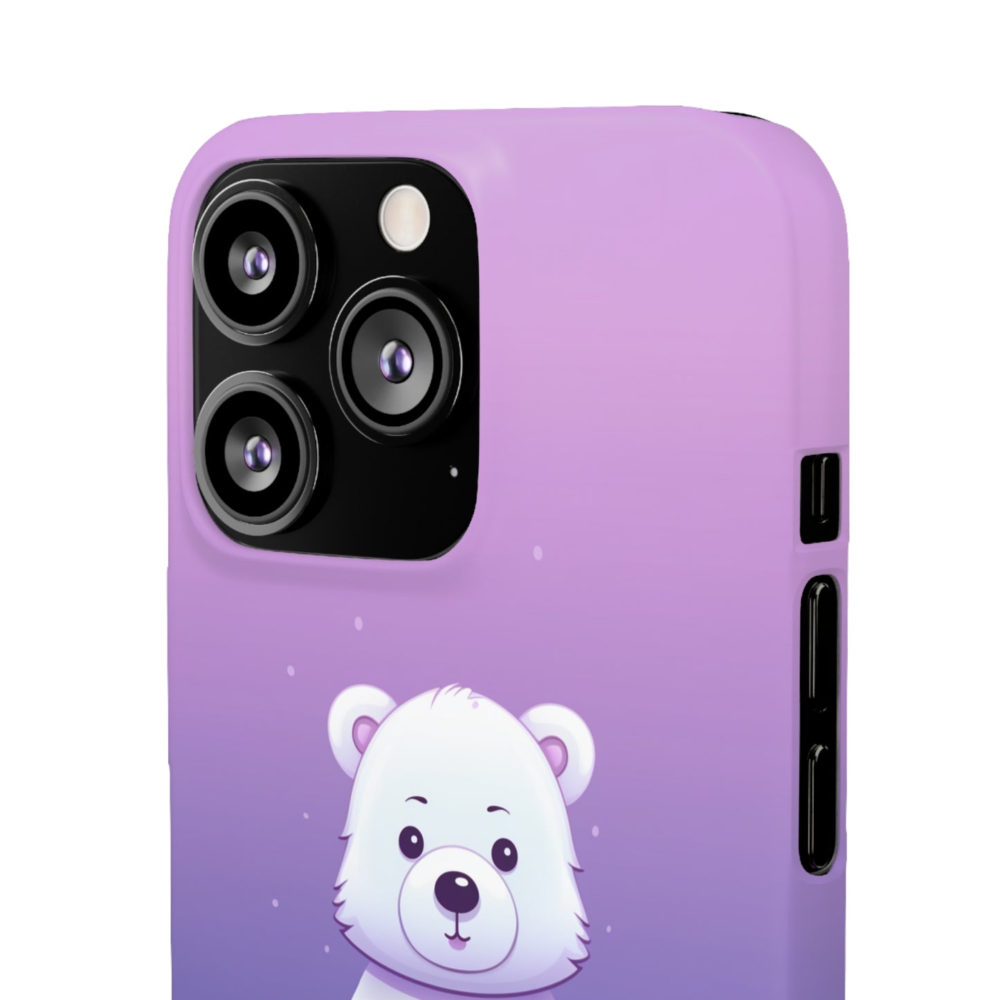 Violet Bear - iPhone Snap Case