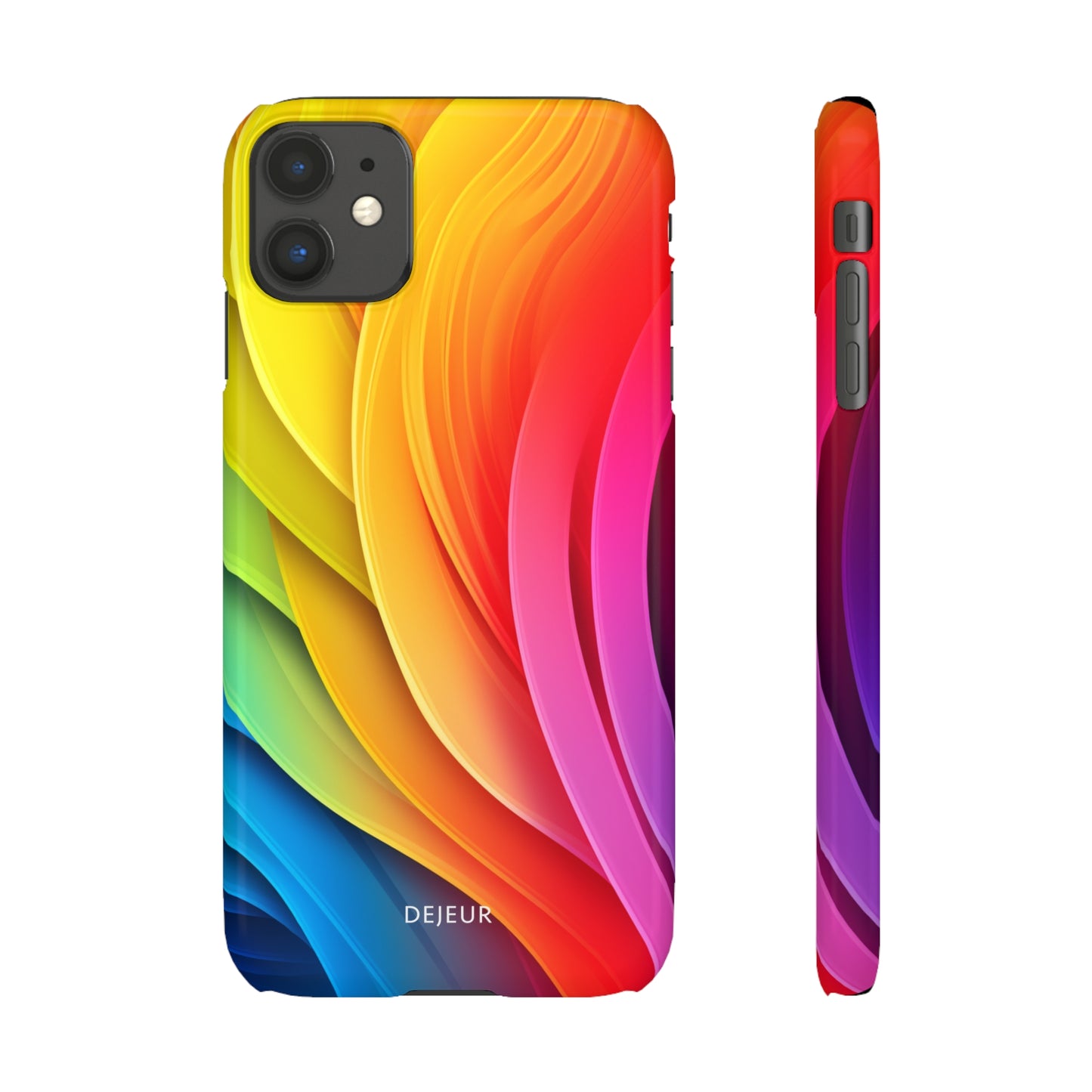 Rainbow Layers - iPhone Snap Case