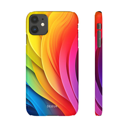 Rainbow Layers - iPhone Snap Case