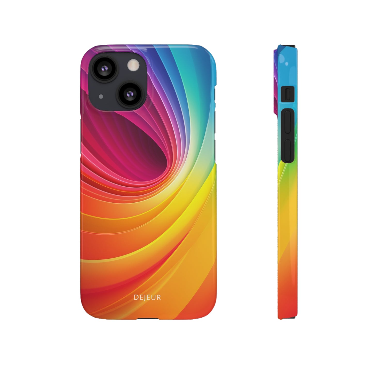 Rainbow Swirl - iPhone Snap Case