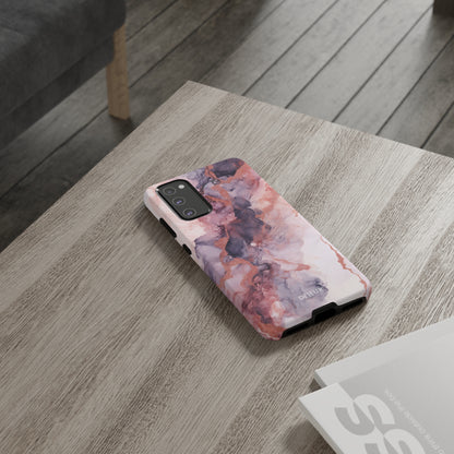 Royal Purple Marble - Samsung Galaxy Tough Case