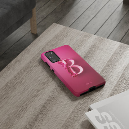 B Hot Pink Splash - Samsung Galaxy Tough Case