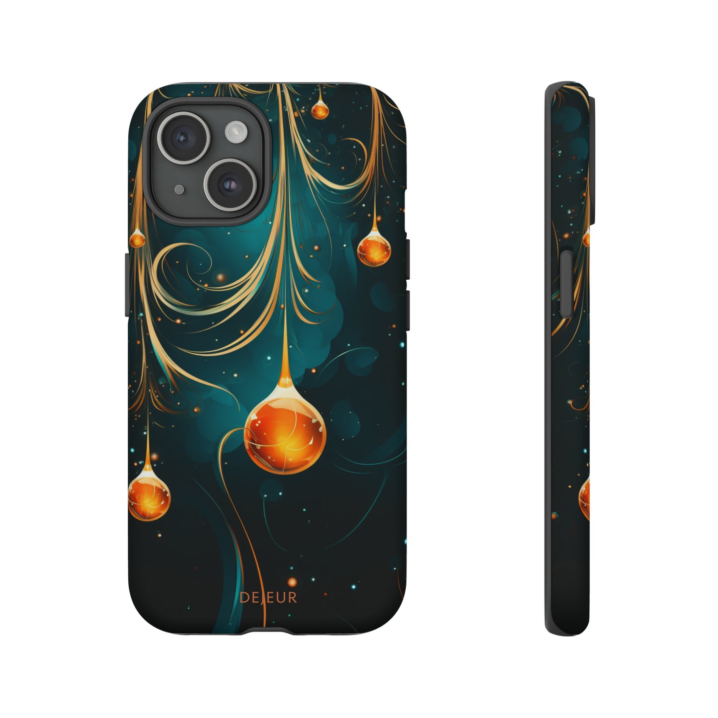 Classic Christmas Baubles - iPhone Tough Case