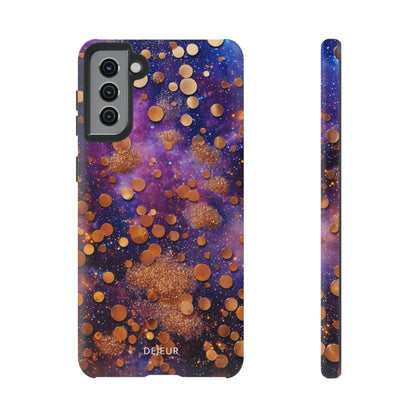 Cosmic Glitter Circles - Samsung Galaxy Tough Case