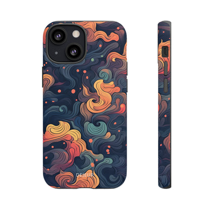 Fox Tail Swirls - iPhone Tough Case