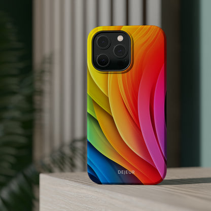 Rainbow Layers - iPhone MagSafe Tough Case