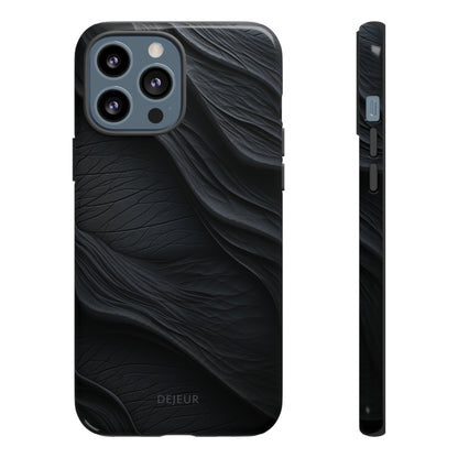 Charcoal Ripples - iPhone Tough Case