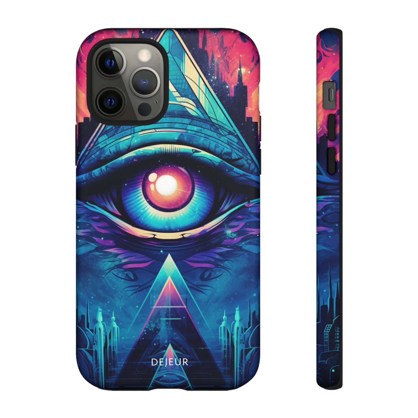 Cyberpunk 3rd Eye - iPhone Tough Case