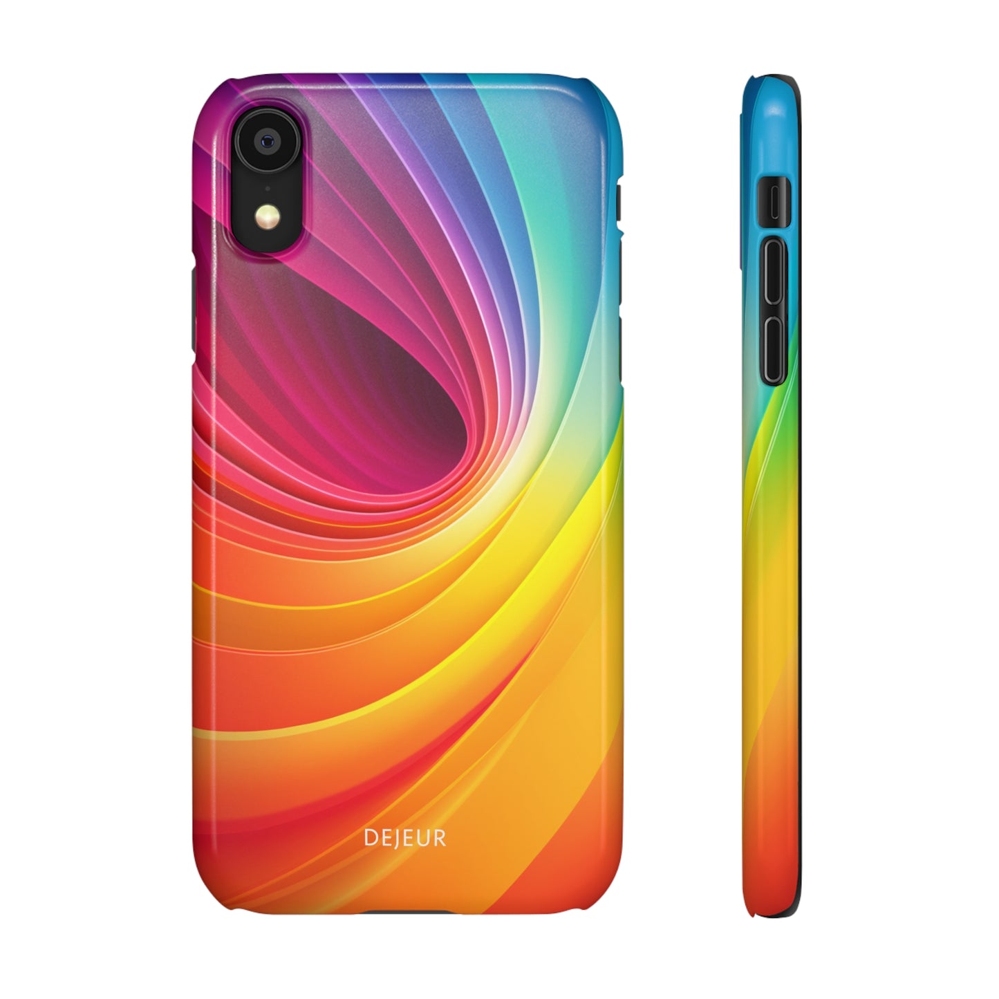 Rainbow Swirl - iPhone Snap Case