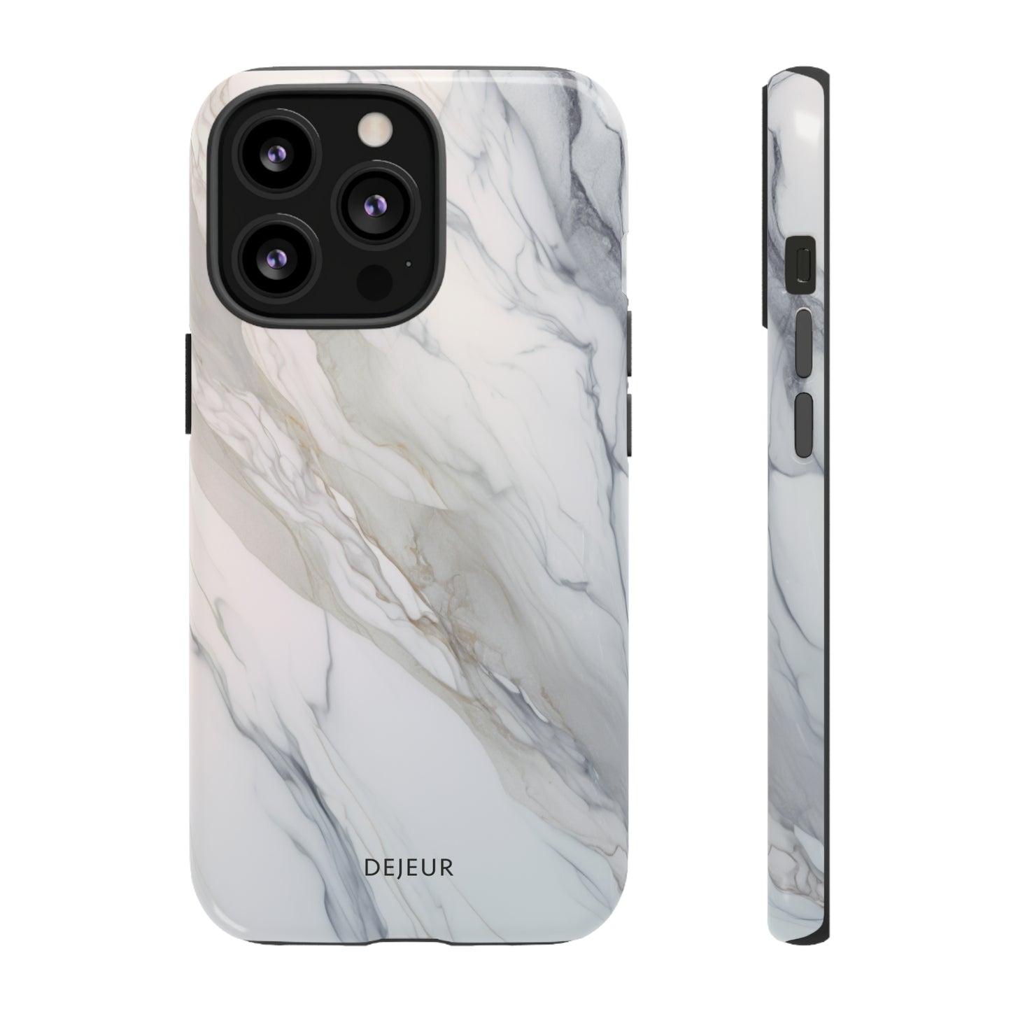 Light Cloud Marble - iPhone Tough Case