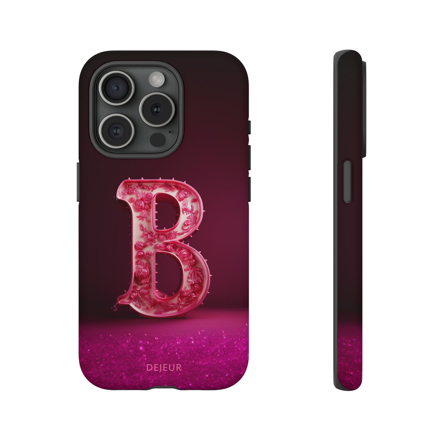 B Pink Roses - iPhone Tough Case