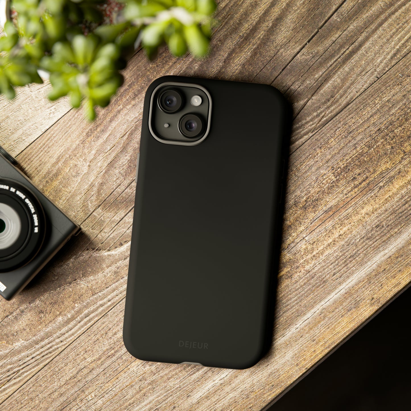 Pure Black - iPhone Tough Case