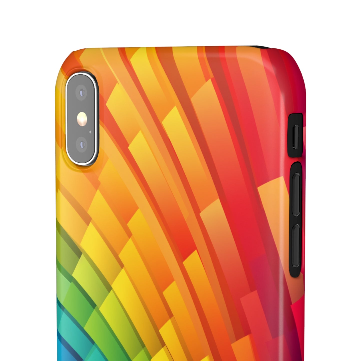 Rainbow Bars - iPhone Snap Case