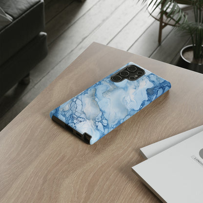 Sky Blue Marble - Samsung Galaxy Tough Case