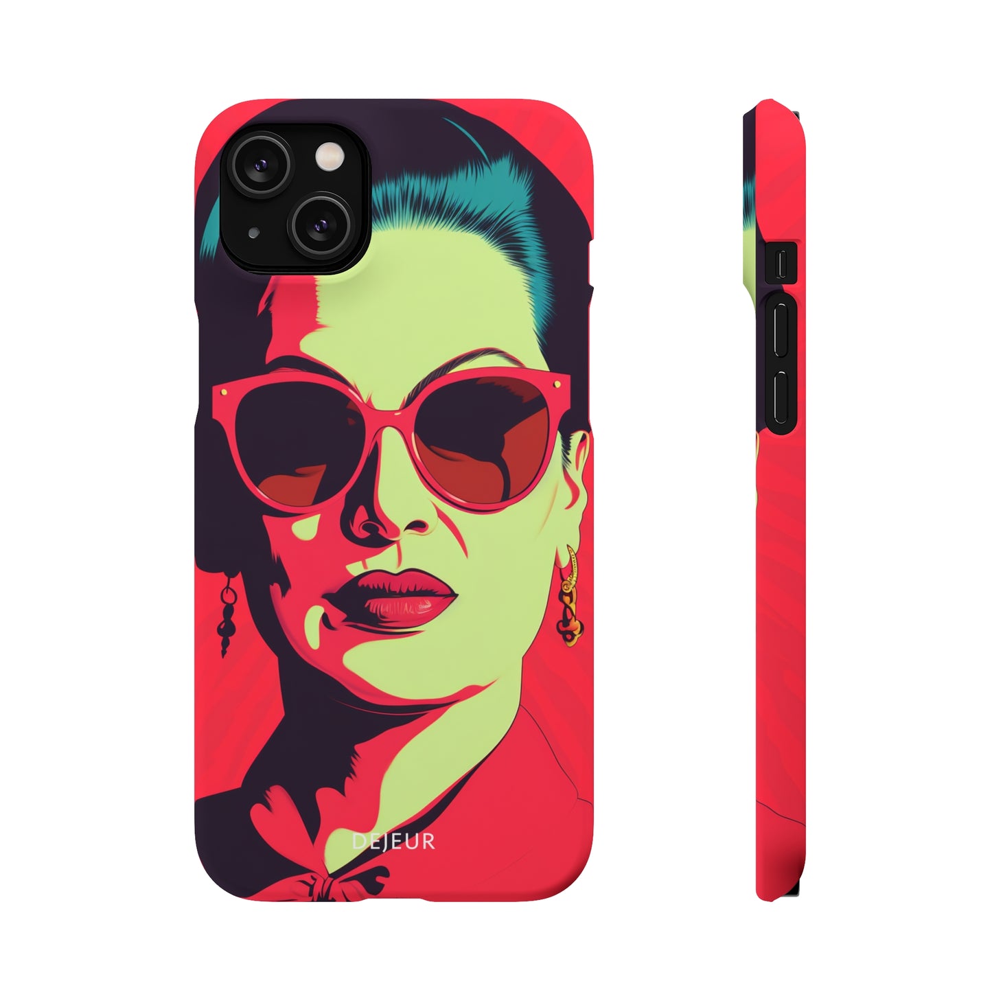 Umm Kulthum Red - iPhone Snap Case