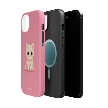 Candy Floss Kitty - iPhone MagSafe Tough Case