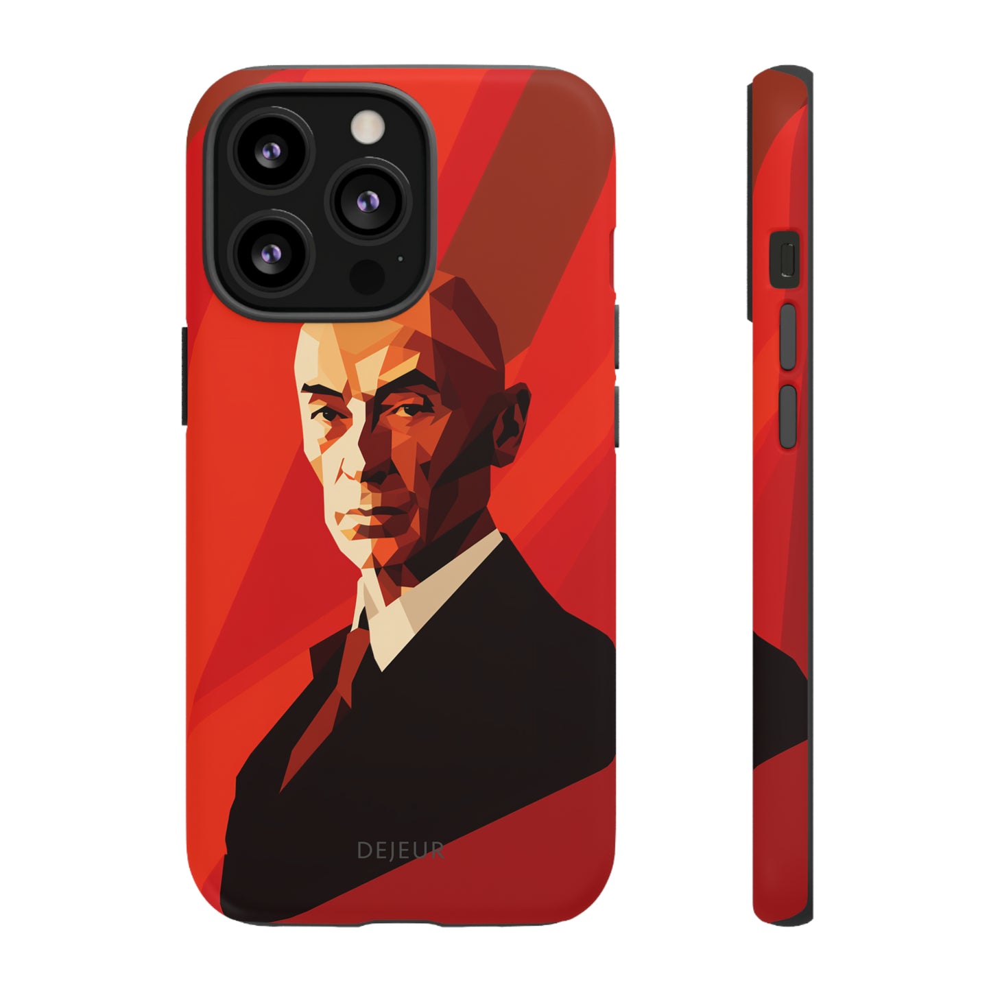 Oppenheimer Minimalist Portrait - iPhone Tough Case