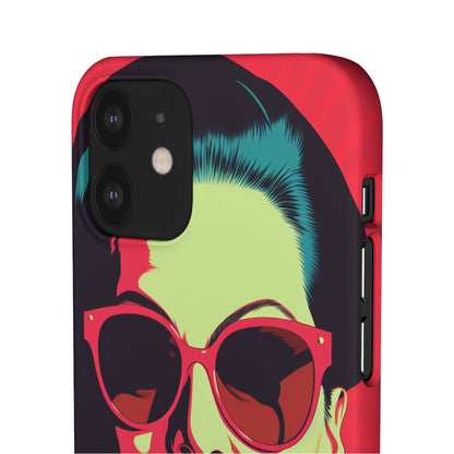 Umm Kulthum Red - iPhone Snap Case