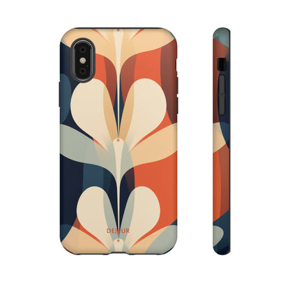 Floral Pattern Symmetrical - iPhone Tough Case