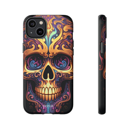 Paisley Skull - iPhone Tough Case