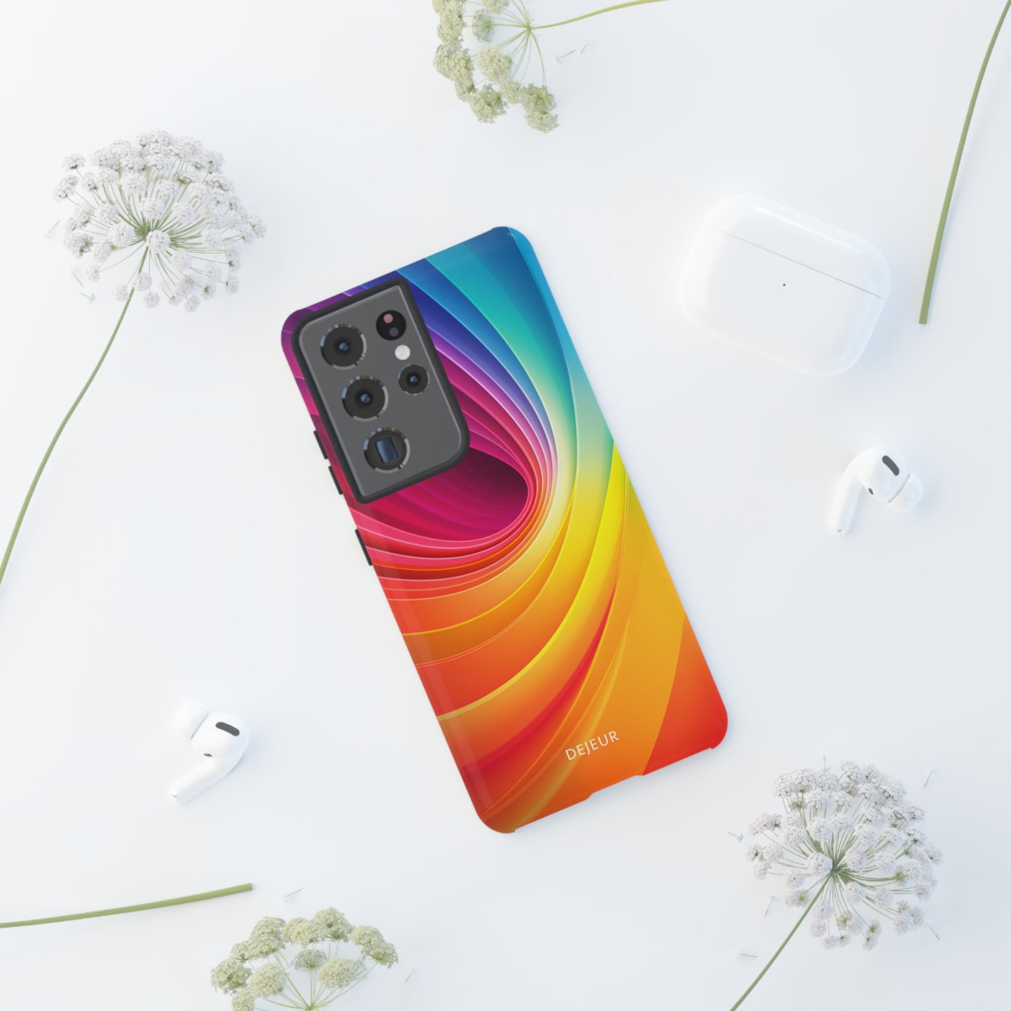 Rainbow Swirl - Samsung Galaxy Tough Case