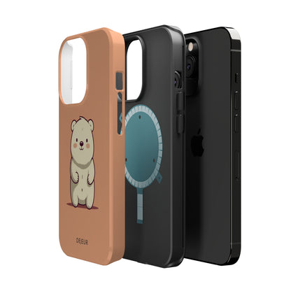 Comfy Bear - iPhone MagSafe Tough Case