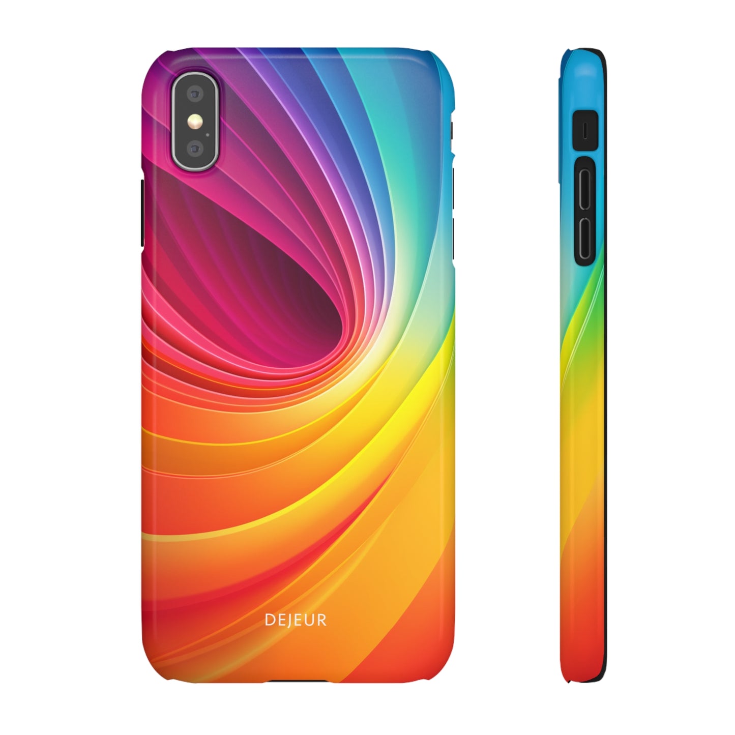 Rainbow Swirl - iPhone Snap Case