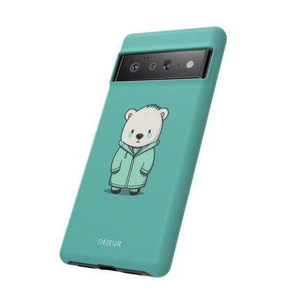 Aqua Coat Bear - Google Pixel Tough Case