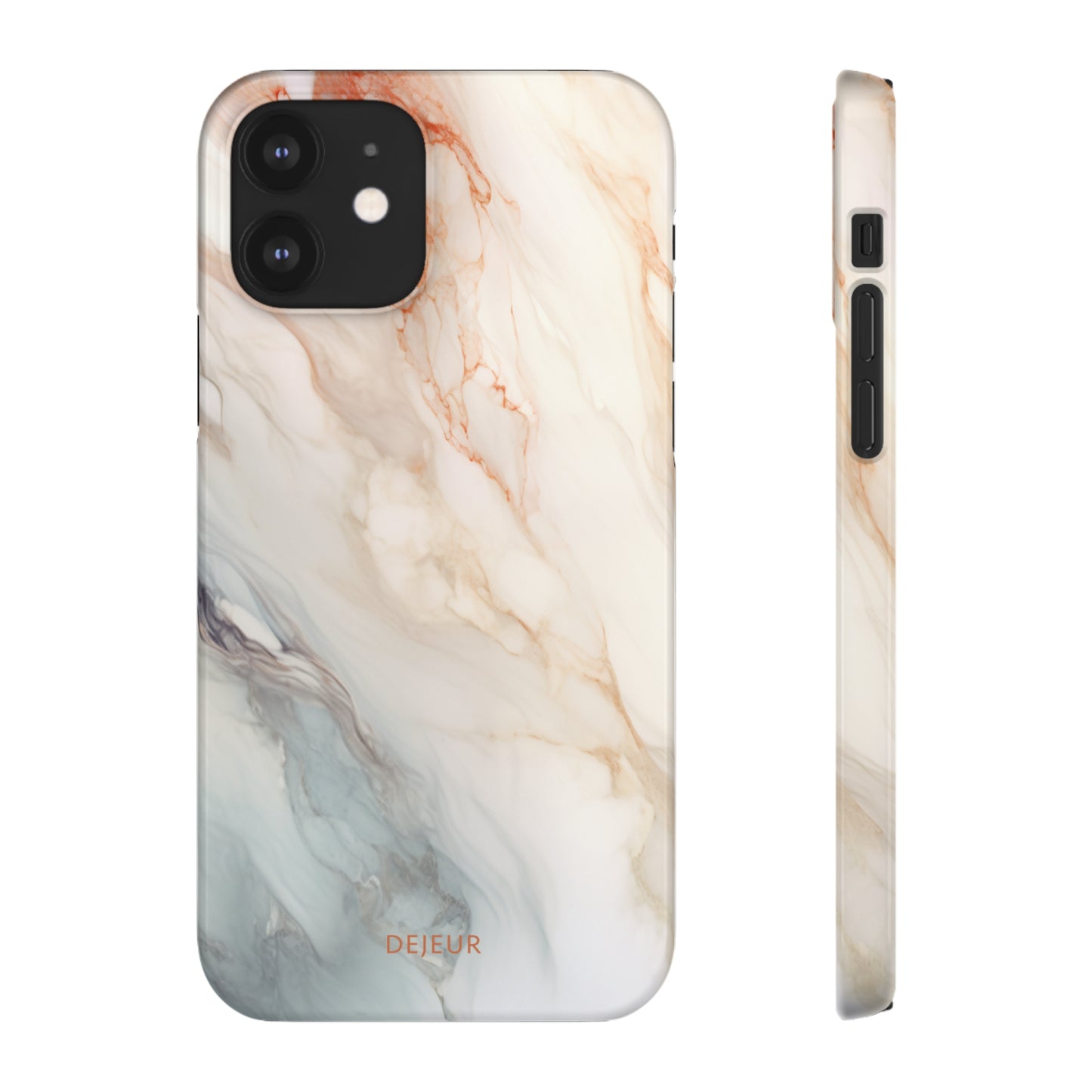 Ash Sandstone Marble - iPhone Snap Case