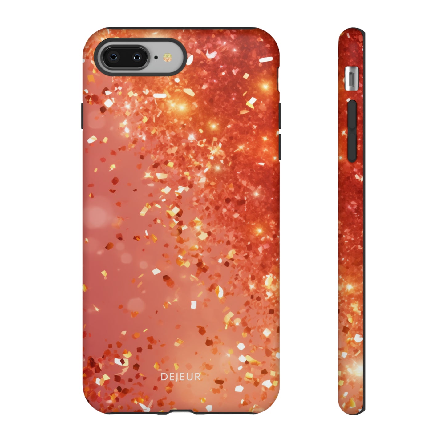 Rose Confetti Glitter - iPhone Tough Case