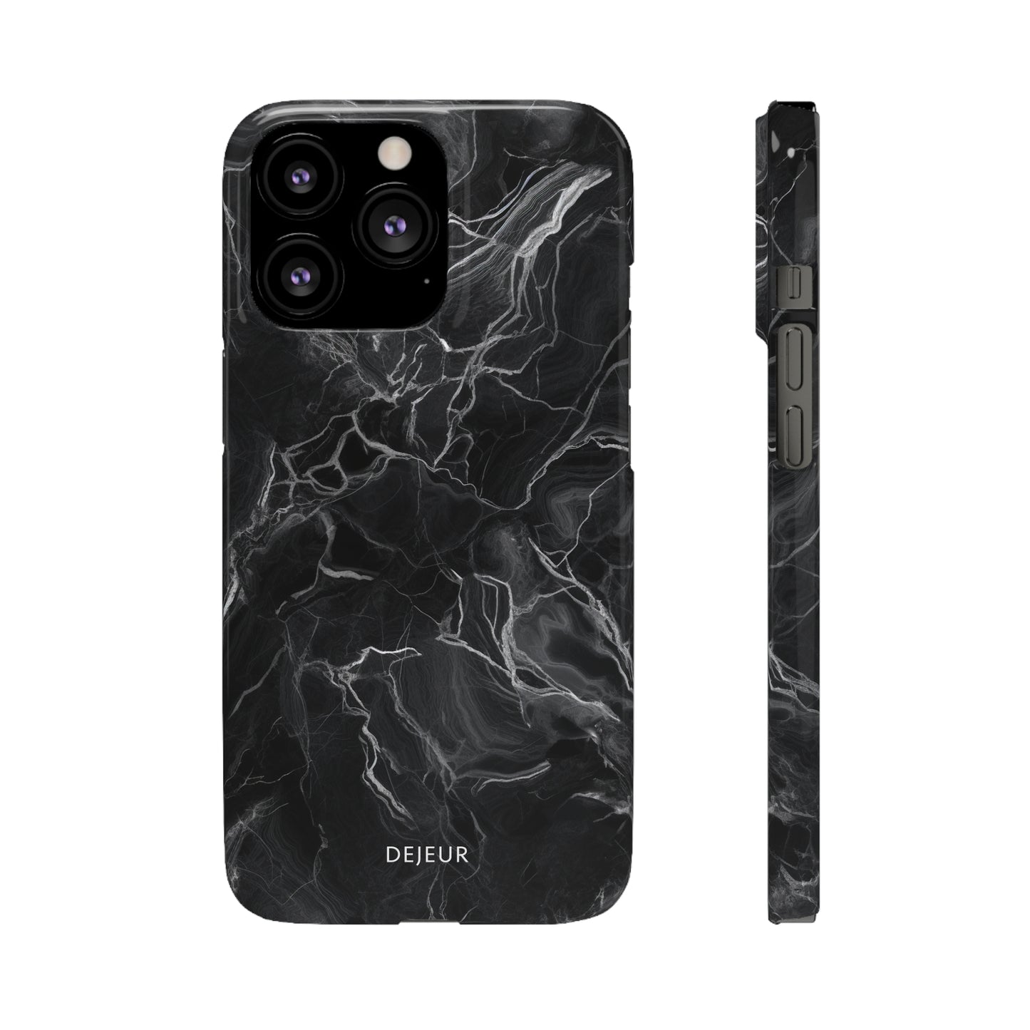 Dark Marble - iPhone Snap Case