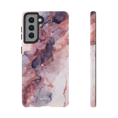 Royal Purple Marble - Samsung Galaxy Tough Case