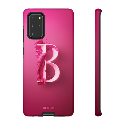 B Hot Pink Splash - Samsung Galaxy Tough Case