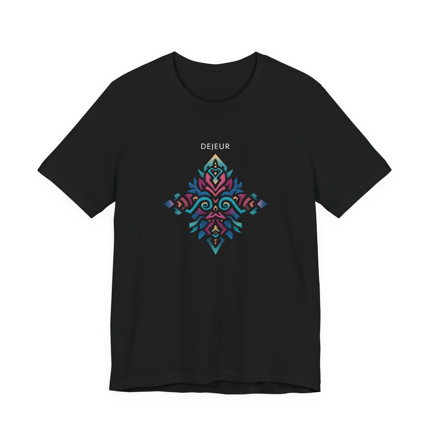 Tribal Swirling Diamond Motif - T-Shirt