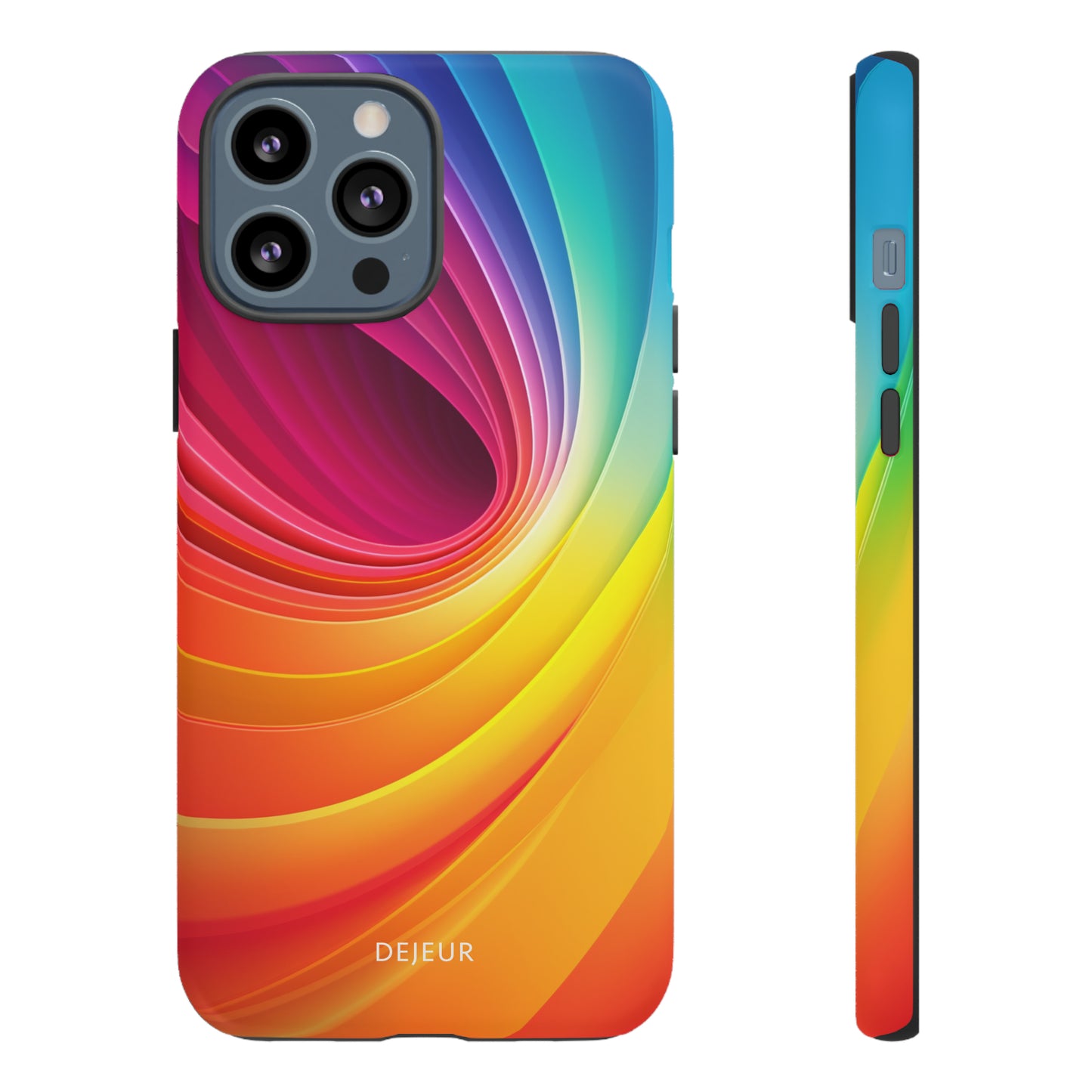 Rainbow Swirl - iPhone Tough Case