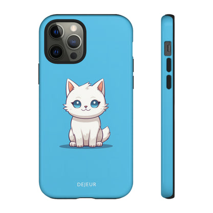 Little Blue Eyed Cat - iPhone Tough Case