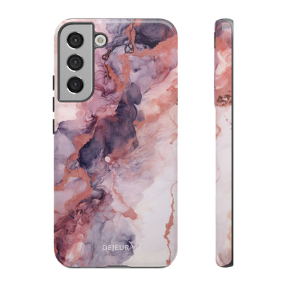 Royal Purple Marble - Samsung Galaxy Tough Case