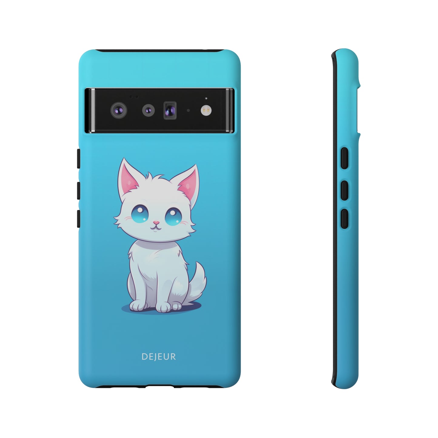 Blue Eyed Cutey Cat - Google Pixel Tough Case