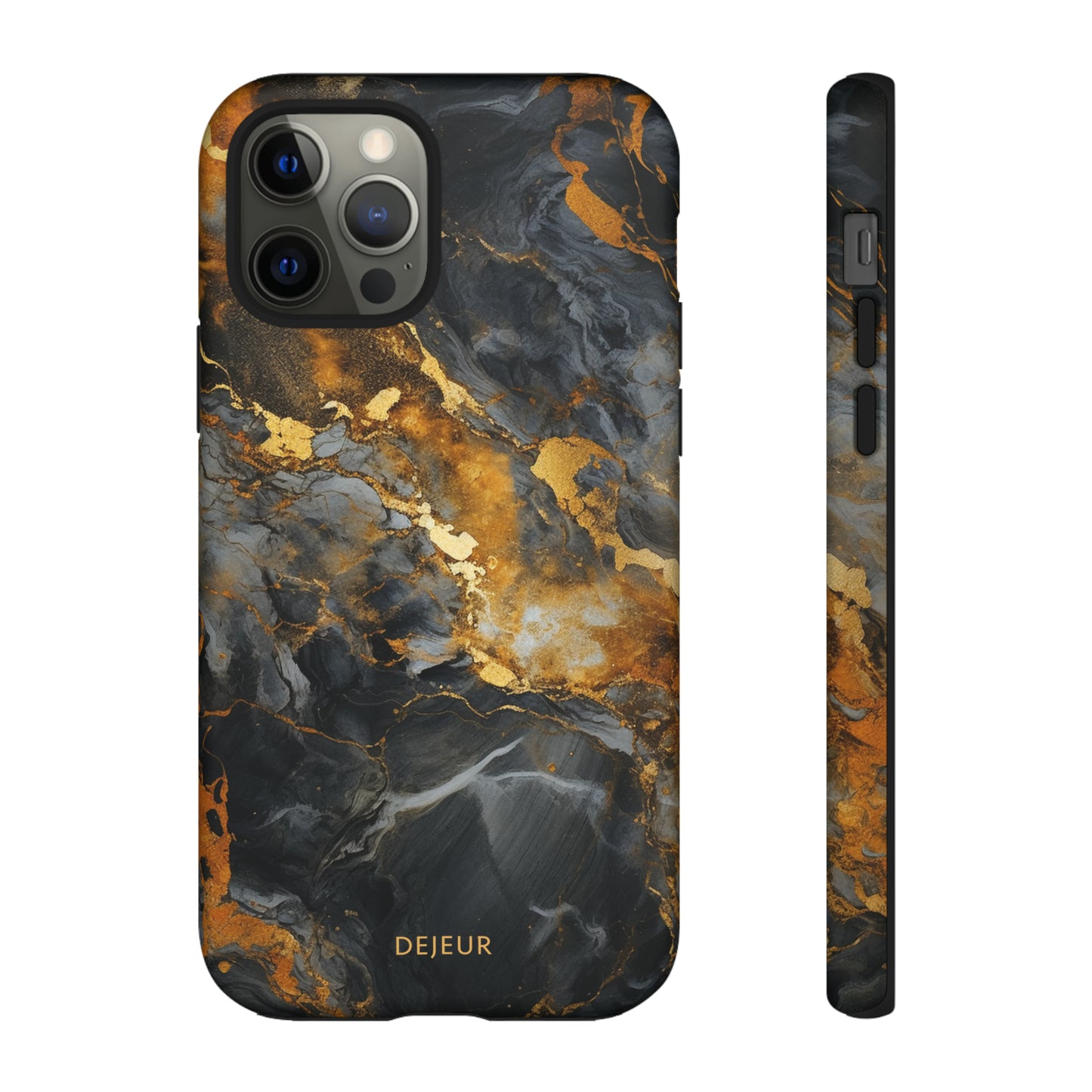 Platinum Gold Marble - iPhone Tough Case