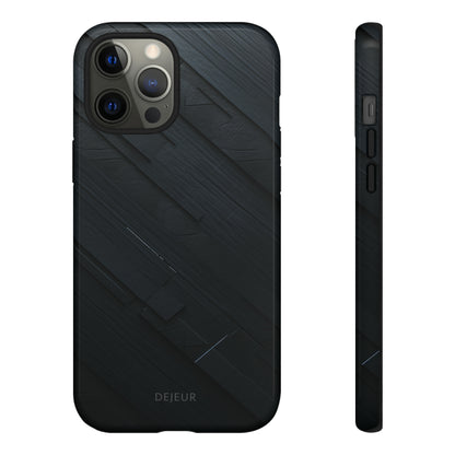 Synthetic Black Graphite - iPhone Tough Case