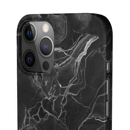 Dark Marble - iPhone Snap Case